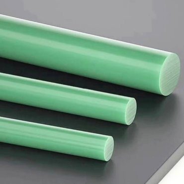 green-cylindrical-bar-material