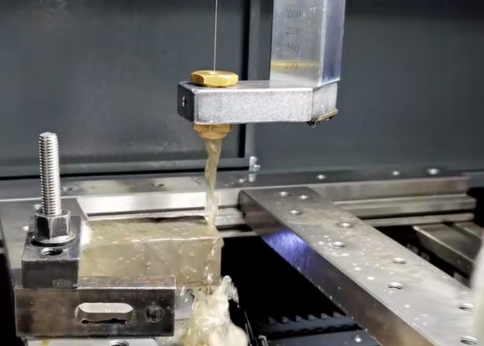 Laser-cutting-Steel-material-Display-wire-edm-process