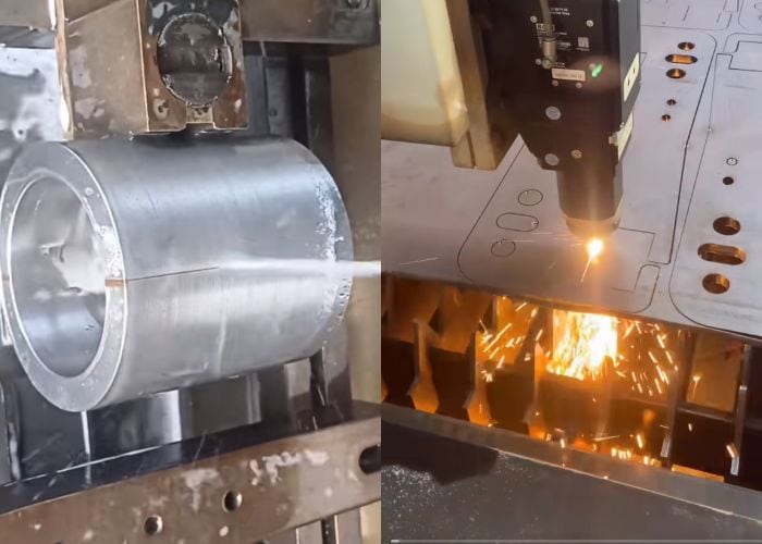 Wire-cutting-process-6063-aluminum-Comparison-Laser-cutting-304-steel-sheet-material-wire-edm-process