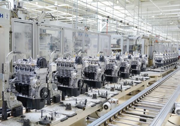 New-energy-vehicle-manufacturing-workshop