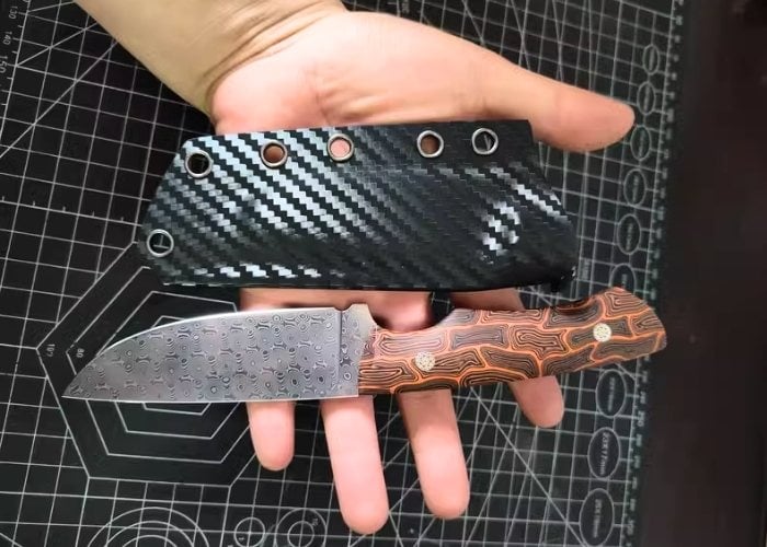 brown-black-handle-with-pattern-g10-material