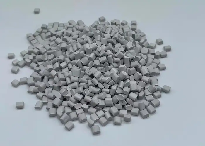 Injection molding engineering plastic raw material gray ABS alloy granules