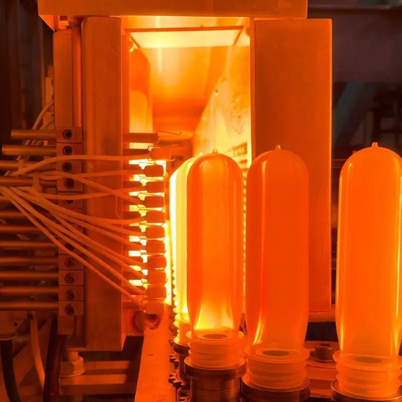 PPSU Plastic Bottle Preform Prototype Heating Forming Station