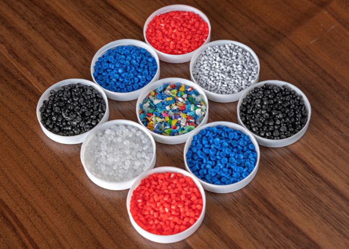specific-melting-point-gray-angular-pvc-parts-pvc-melting-point