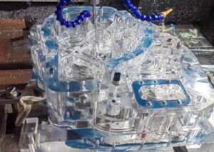Clear-Polycarbonate-Milling-Aerospace-Prototype
