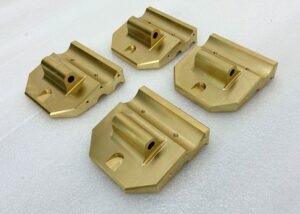 brass-electronic-parts-processing-four-parts-display-brass-machining
