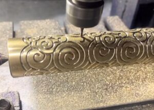 brass-golden-hoop-stick-pattern-processing-brass-machining