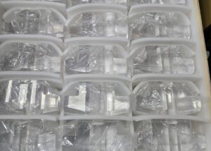 transparent-acrylic-cnc-milling-processing-electronics-small-batch