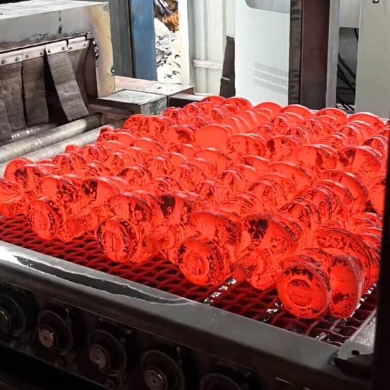 Aging heat treatment process on 6061 aluminum cylindrical auto parts for improved strength and durability