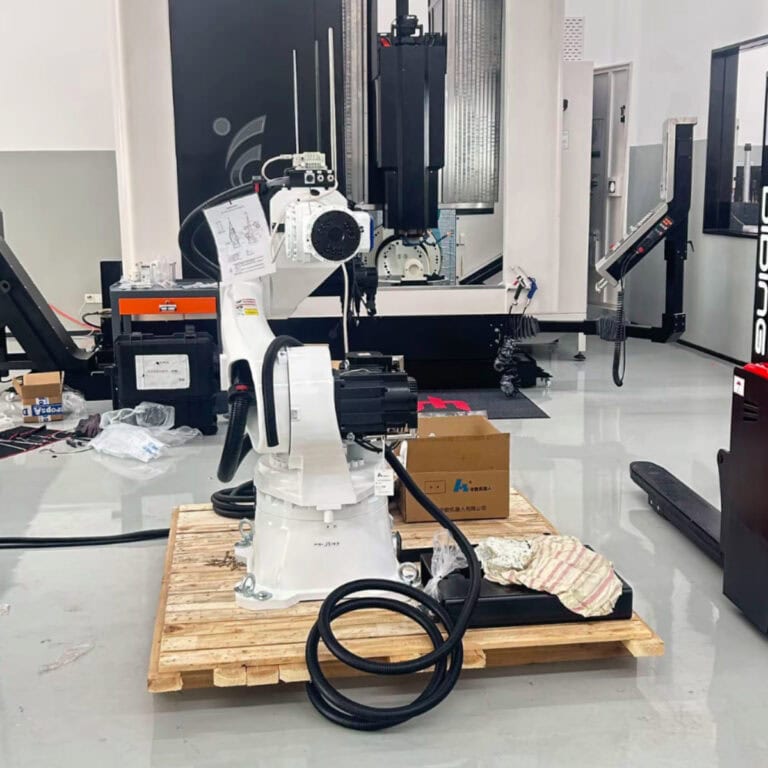 aluminum-alloy-five-axis-machining-robot-parts-finished-product