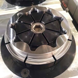 CNC hole expansion fixture for precise bore finishing