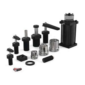 Hydraulic CNC fixtures for heavy-duty part clamping