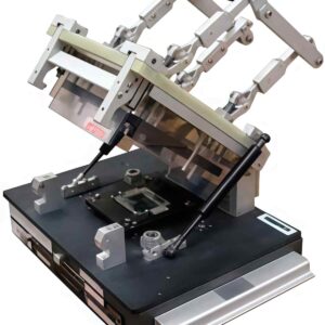 Mechanical CNC fixtures with screw or cam mechanisms