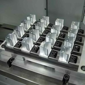 CNC pit plate fixture for complex geometric positioning