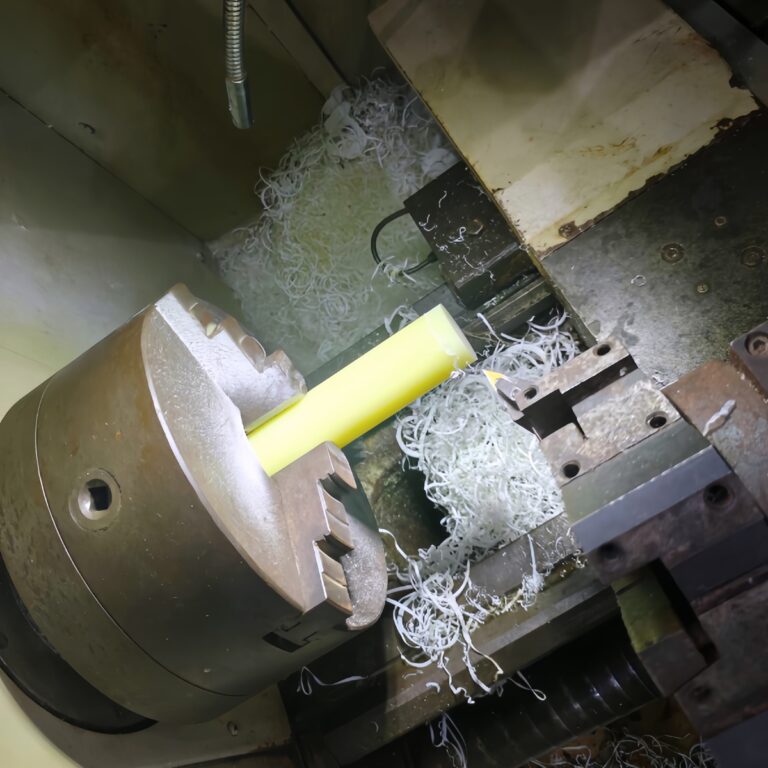 nylon-turning-processing-electronics-small-batch-turning-operations