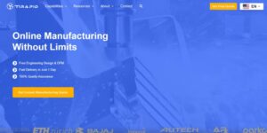 Tirapid online CNC manufacturing with global materials and fast delivery