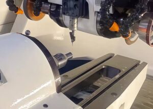 High precision CNC form milled aluminum part with smooth surface