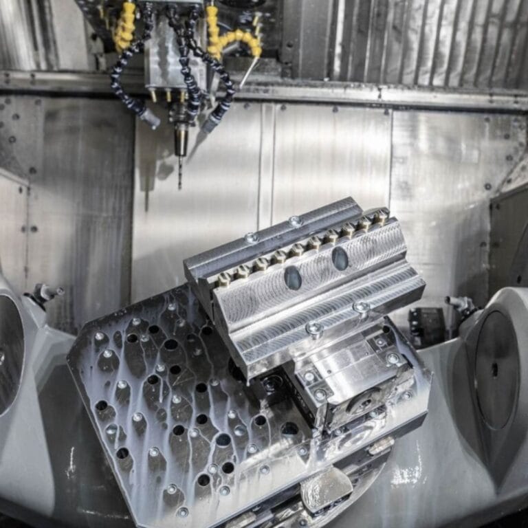 5-axis CNC machine processing precision part for outsource CNC machining projects