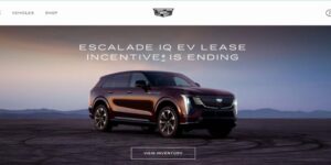 American automobile manufacturers USA Cadillac luxury vehicles site