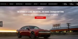 American automobile manufacturers USA Dodge performance vehicles site