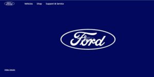 American automobile manufacturers USA Ford company homepage