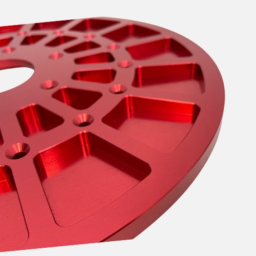 Anodizing type 2 surface treatment for CNC aluminum parts