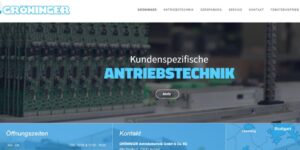 CNC machining Germany – Gröninger drive technology and custom machining