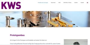 CNC machining Germany – KWS Kölle GmbH toolmaking and small batch parts