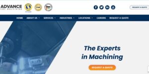 Advance CNC machining shop with automated production in Ohio