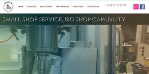 Buck’s CNC machining shop specializing in precision parts