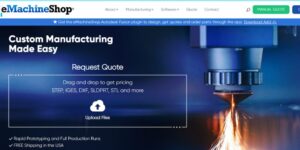 eMachineShop online platform for custom CNC machining