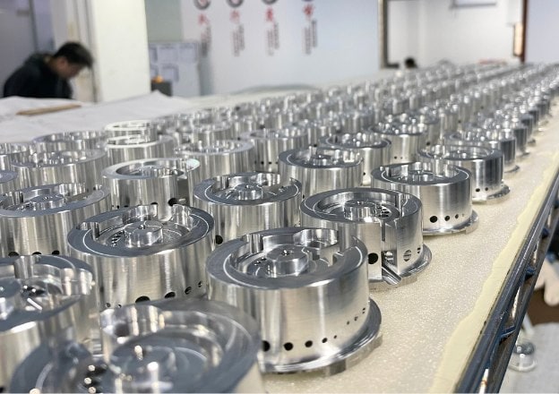 5 axis cnc milled aluminum production applications