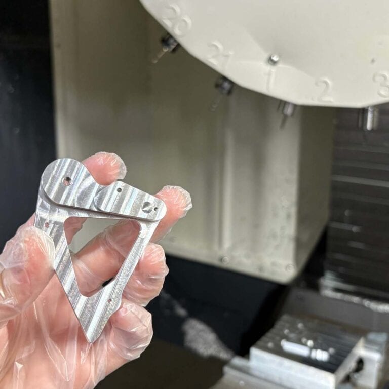 High-precision CNC aluminum component, ideal for automotive and aerospace applications
