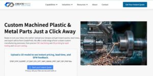 CreateProto delivers precision CNC machining and rapid prototyping services in China