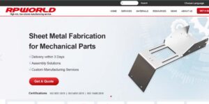 RPWORLD delivers CNC machining and rapid prototyping services for global clients in China