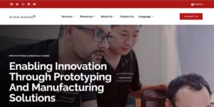 Star Rapid specializes in rapid prototyping and low-volume manufacturing in China