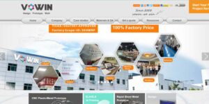 Vowin provides design, CNC machining, and rapid prototyping services in China
