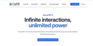 axure rapid prototyping tool with conditional logic and dynamic content