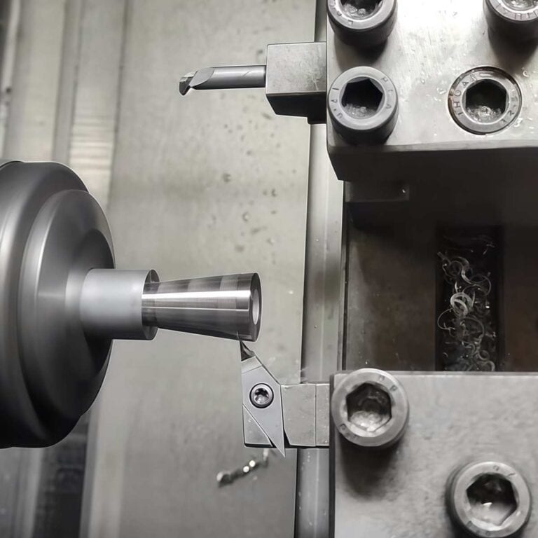 Stainless steel connector produced with high-precision CNC turning