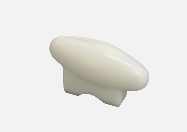 white pom 5 axis cnc milled parts for auto