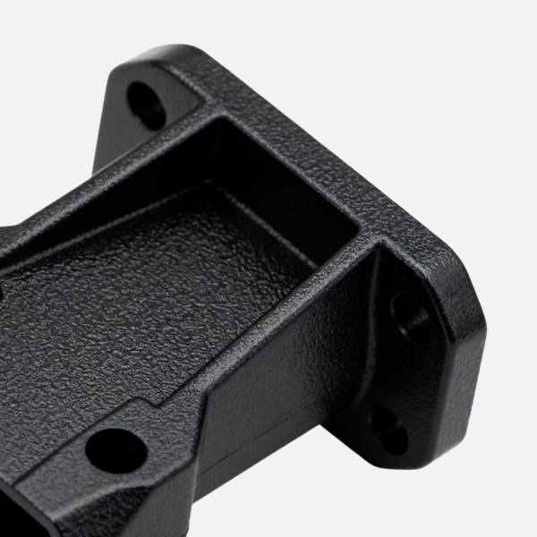 Plastic injection moulding part with As Moulded (Standard) surface finish – showing natural texture and precision detail