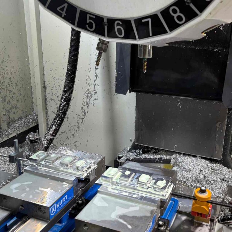 CNC milling electronic housing prototype — TiRapid precision machining alternative to HLH Prototypes