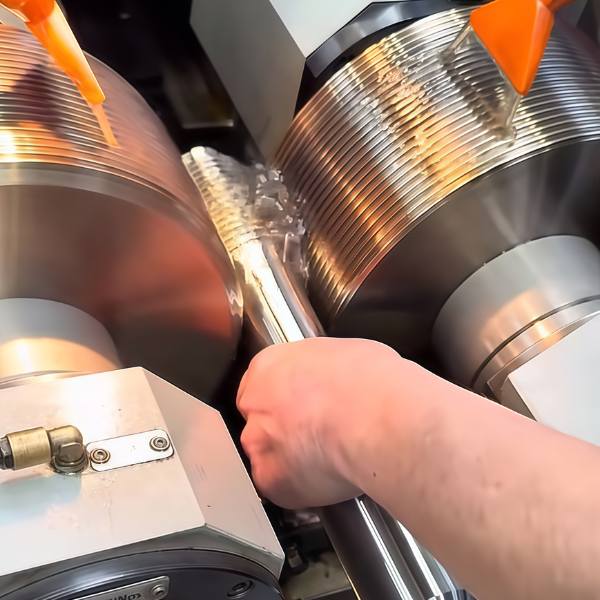 Thread rolling and cutting create durable and accurate threads for screws and bolts in TiRapid’s screw machining services