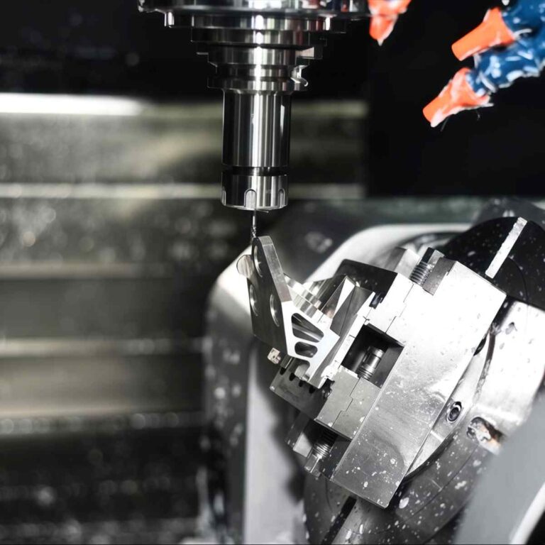 5-axis CNC machining of steel parts for automated equipment structures