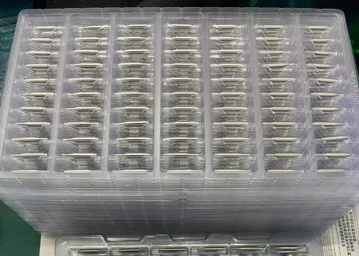 Bulk-packaged 6061 aluminum CNC-machined parts ready for shipment