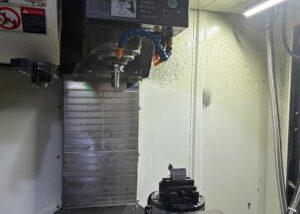 High-Precision Automotive Steel Part Manufactured by 5-Axis CNC Machining