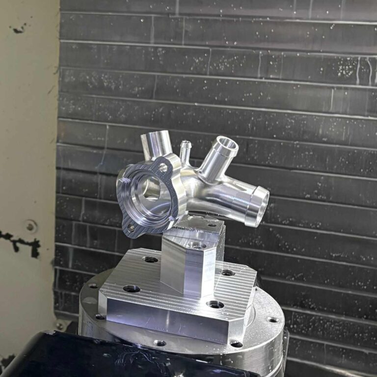 CNC Complex Partsd 5-axis precision machining semi-finished part
