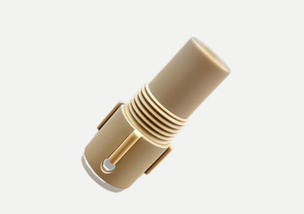 PEEK threaded conical plug CNC machined in China factory