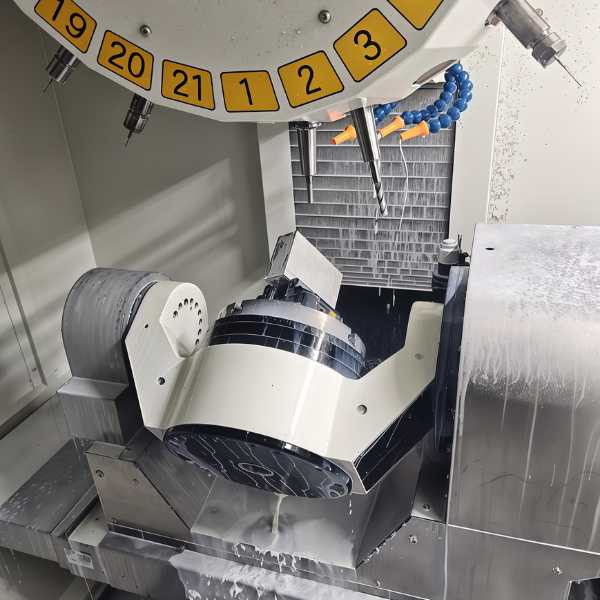 Precision CNC machine parts 5-axis aluminum component for complex structures – factory