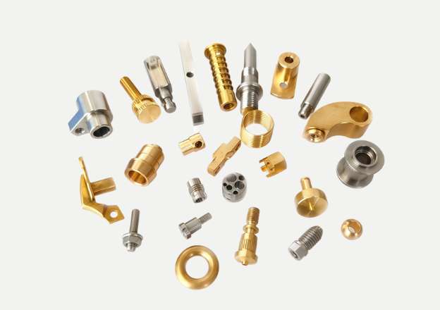 Precision CNC machine parts brass fittings by TiRapid company